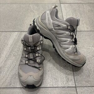 Salomon XA Pro 3D Shoes Women's Size 7.5 Men's 6.5 Silver Trail Running 416175
